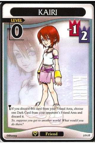 Kingdom Hearts TCG | Kairi (level 0) - Light and Darkness (5/91) | The Nerd Merchant