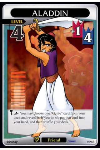Kingdom Hearts TCG | Aladdin (level 4) - Light and Darkness (9/91) | The Nerd Merchant