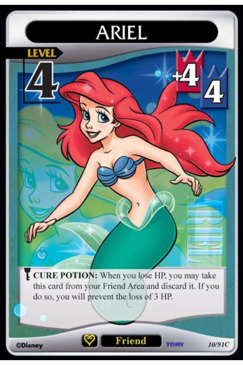 Kingdom Hearts TCG | Ariel (level 4) - Light and Darkness (10/91) | The Nerd Merchant
