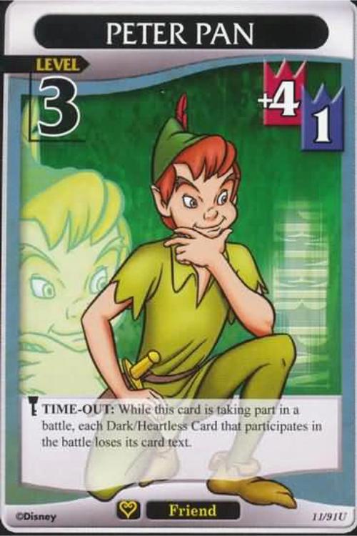 Kingdom Hearts TCG | Peter Pan (level 3) - Light and Darkness (11/91) | The Nerd Merchant