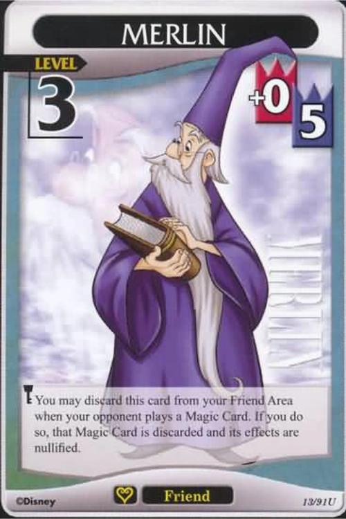 Kingdom Hearts TCG | Merlin (level 3) - Light and Darkness (13/91) | The Nerd Merchant