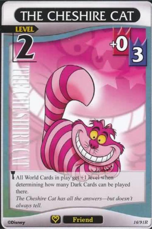 Kingdom Hearts TCG | The Cheshire Cat (level 2) - Light and Darkness (16/91) | The Nerd Merchant