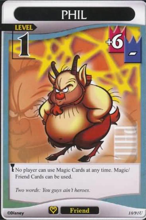 Kingdom Hearts TCG | Phil (level 1) - Light and Darkness (18/91) | The Nerd Merchant
