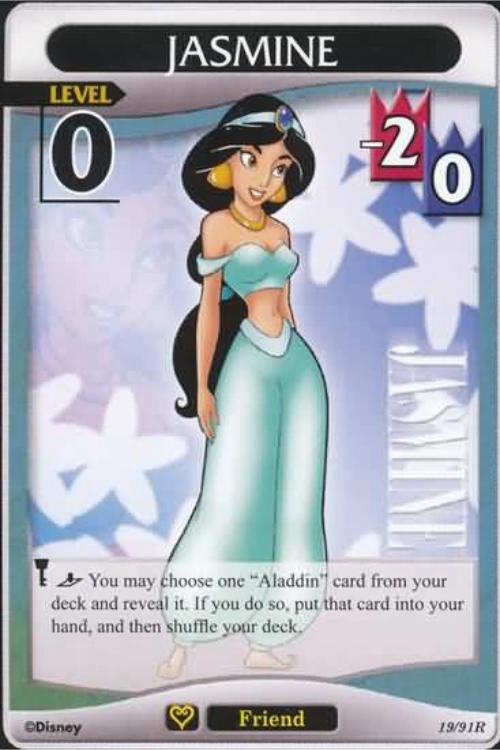 Kingdom Hearts TCG | Jasmine (level 0) - Light and Darkness (19/91) | The Nerd Merchant