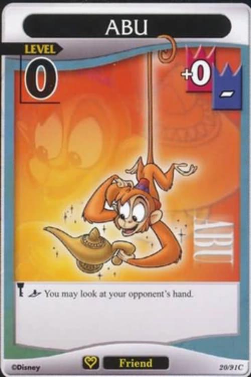 Kingdom Hearts TCG | Abu (level 0) - Light and Darkness (20/91) | The Nerd Merchant