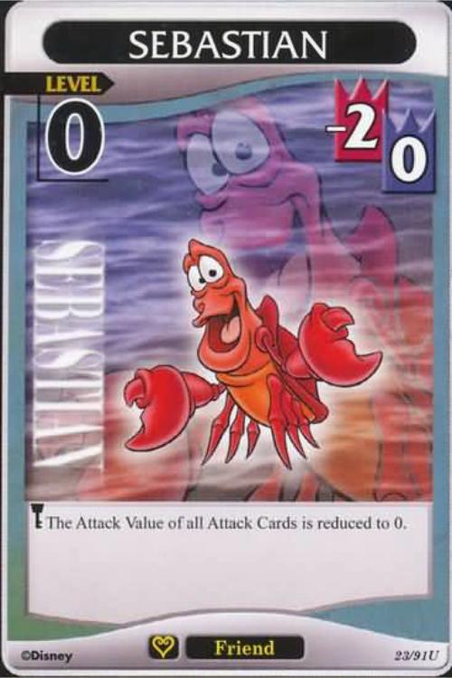 Kingdom Hearts TCG | Sebastian (level 0) - Light and Darkness (23/91) | The Nerd Merchant