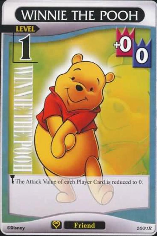 Kingdom Hearts TCG | Winnie the Pooh (level 1) - Light and Darkness (26/91) | The Nerd Merchant