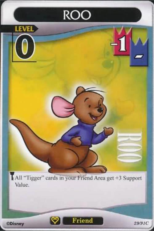 Kingdom Hearts TCG | Roo (level 0) - Light and Darkness (29/91) | The Nerd Merchant