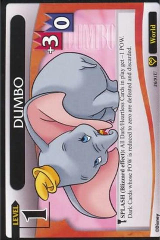 Kingdom Hearts TCG | Dumbo (level 1) - Light and Darkness (36/91) | The Nerd Merchant