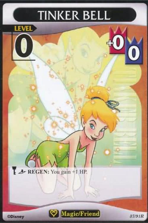 Kingdom Hearts TCG | Tinker Bell (level 0) - Light and Darkness (37/91) | The Nerd Merchant
