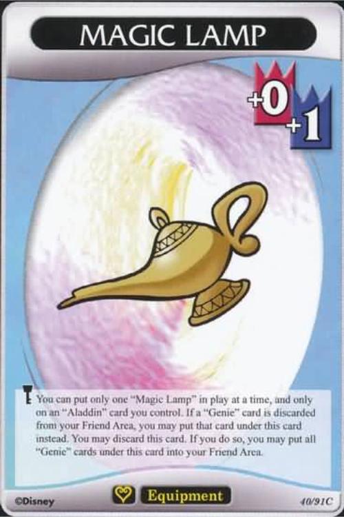 Kingdom Hearts TCG | Magic Lamp - Light and Darkness (40/91) | The Nerd Merchant
