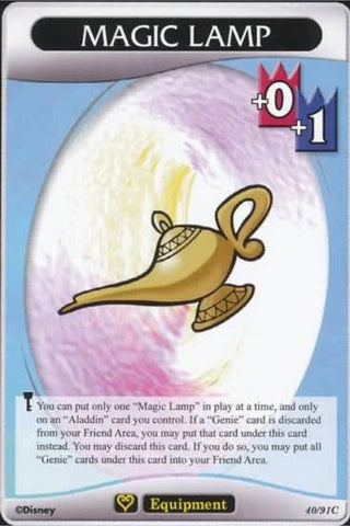 Kingdom Hearts TCG | Magic Lamp - Light and Darkness (40/91) | The Nerd Merchant