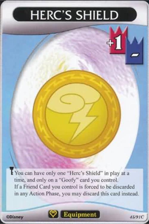 Kingdom Hearts TCG | Herc's Shield - Light and Darkness (45/91) | The Nerd Merchant