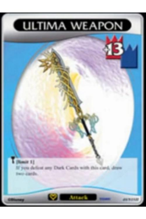 Kingdom Hearts TCG | Ultima Weapon F - Light and Darkness (48/91) | The Nerd Merchant