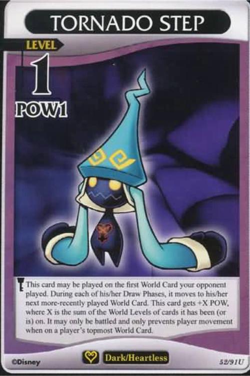 Kingdom Hearts TCG | Tornado Step - Light and Darkness (52/91) | The Nerd Merchant
