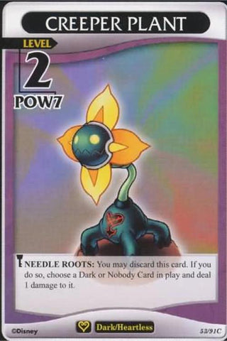 Kingdom Hearts TCG | Creeper Plant - Light and Darkness (53/91) | The Nerd Merchant