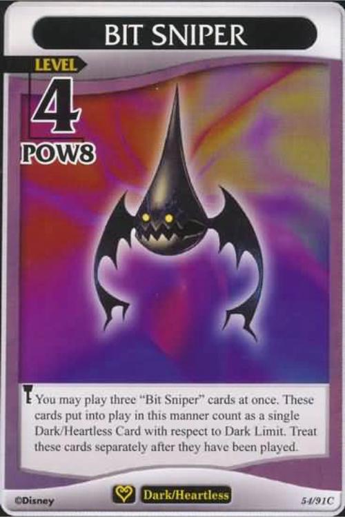 Kingdom Hearts TCG | Bit Sniper - Light and Darkness (54/91) | The Nerd Merchant