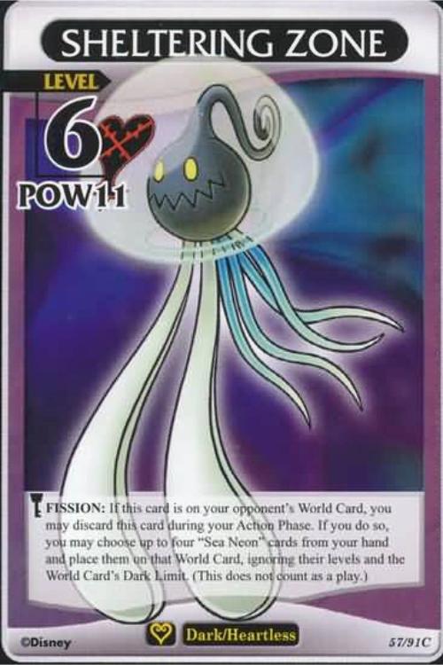 Kingdom Hearts TCG | Sheltering Zone - Light and Darkness (57/91) | The Nerd Merchant