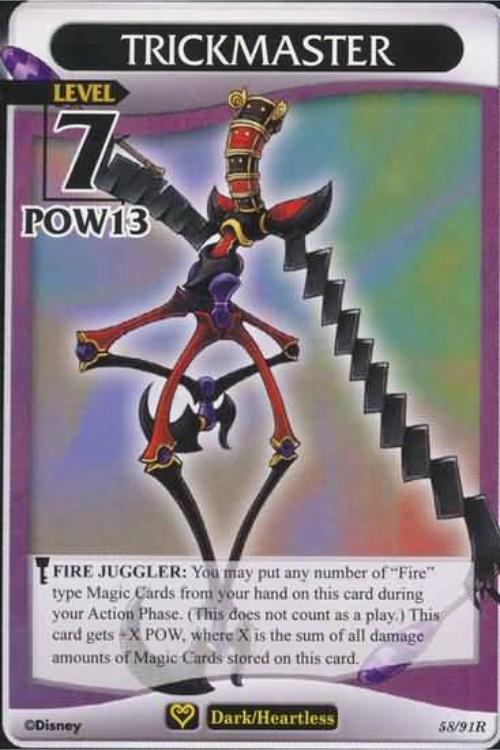 Kingdom Hearts TCG | Trickmaster - Light and Darkness (58/91) | The Nerd Merchant