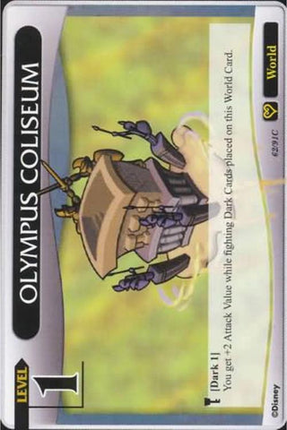 Kingdom Hearts TCG | Olympus Coliseum (level 1) - Light and Darkness (62/91) | The Nerd Merchant