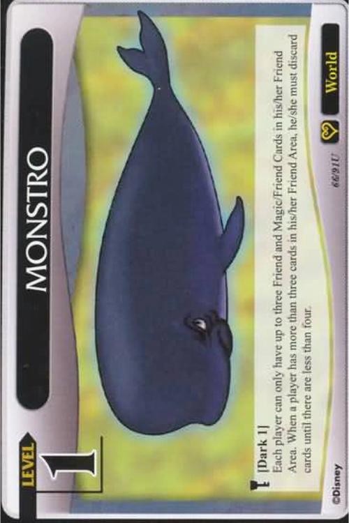 Kingdom Hearts TCG | Monstro (level 1) - Light and Darkness (66/91) | The Nerd Merchant