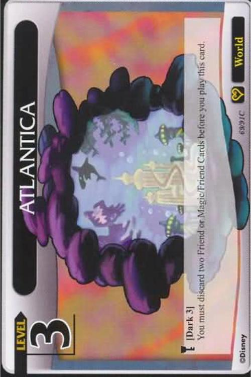 Kingdom Hearts TCG | Atlantica (level 3) - Light and Darkness (69/91) | The Nerd Merchant