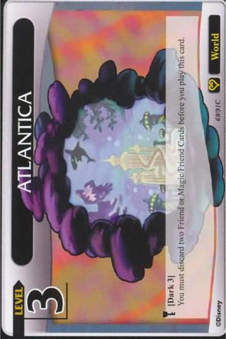 Kingdom Hearts TCG | Atlantica (level 3) - Light and Darkness (69/91) | The Nerd Merchant