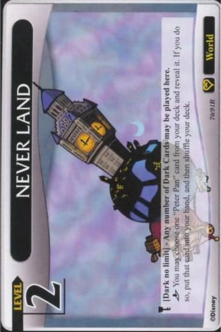 Kingdom Hearts TCG | Neverland (level 2) - Light and Darkness (70/91) | The Nerd Merchant