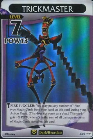 Kingdom Hearts TCG | Trickmaster F - Light and Darkness (74/91) | The Nerd Merchant