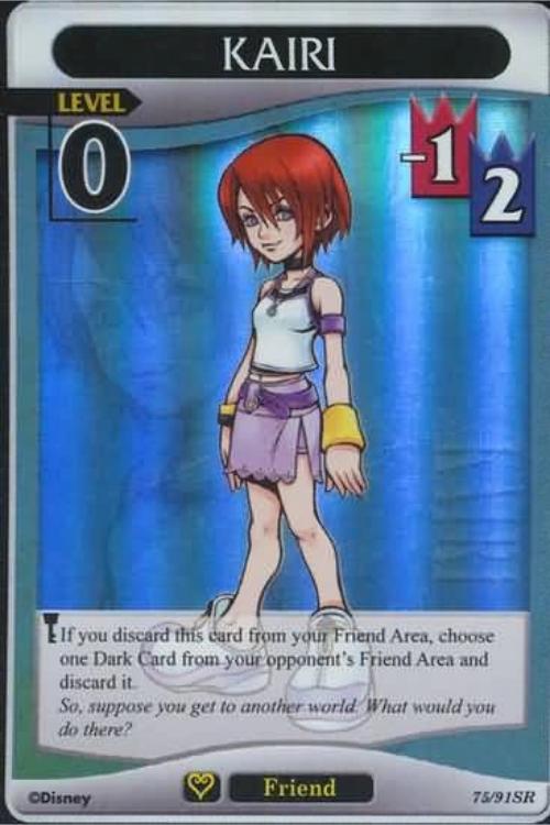 Kingdom Hearts TCG | Kairi (level 0) - Light and Darkness (75/91) | The Nerd Merchant