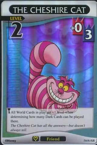 Kingdom Hearts TCG | Cheshire Cat (level 2) - Light and Darkness (78/91) | The Nerd Merchant