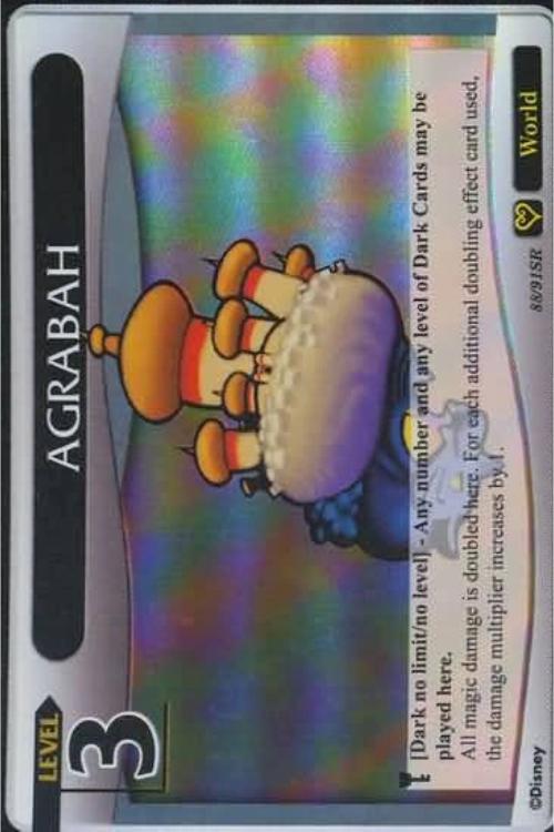 Kingdom Hearts TCG | Agrabah (level 3) - Light and Darkness (88/91) | The Nerd Merchant