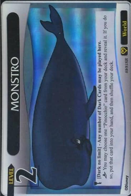 Kingdom Hearts TCG | Monstro (level 2) - Light and Darkness (89/91) | The Nerd Merchant