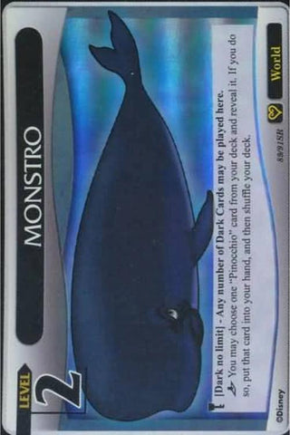 Kingdom Hearts TCG | Monstro (level 2) - Light and Darkness (89/91) | The Nerd Merchant