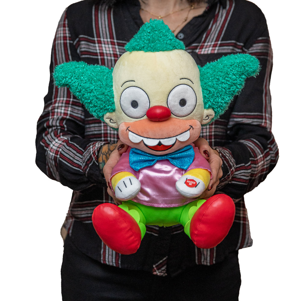 The Simpsons 13in Krusty The Clown with sound