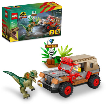 LEGO Jurassic Park Dilophosaurus Ambush 76958 Jurassic Park 30th Anniversary