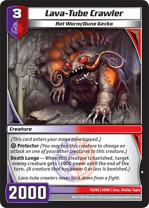 Kaijudo | Lava-Tube Crawler - Level 3 (10INV) | The Nerd Merchant