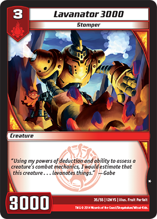 Kaijudo | Lavanator 3000 - Level 3 (12MYS) | The Nerd Merchant