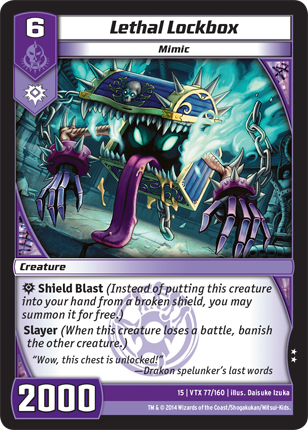 Kaijudo | Lethal Lockbox - Level 6 (15VTX) | The Nerd Merchant