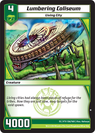 Kaijudo | Lumbering Coliseum - Level 4 (15VTX) | The Nerd Merchant
