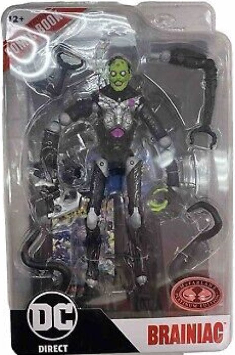 McFarlane Toys | Brainiac (Platinum Edition) - DC Direct [NIP] | The Nerd Merchant