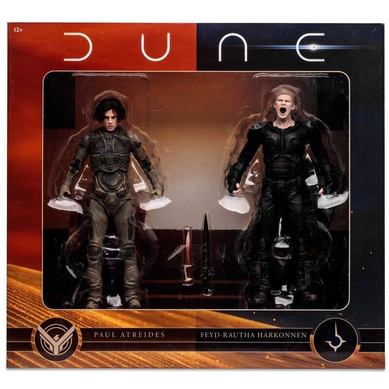 McFarlane Toys - Paul Atreides/Feyd Rautha Harkonnen 2-Pack - Dune