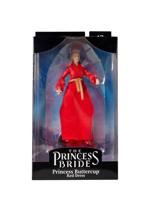 the princess bride red dress The Princess Bride 7 Inch Scale Action Figure | Princess Buttercup (Red Dress), Color: Multicolor, Count: 1