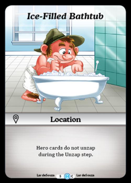 Munchkin CCG | Ice-Filled Bathtub - The Desolation of Blarg #5/125 | The Nerd Merchant