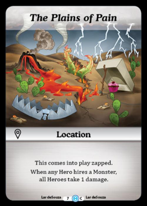 Munchkin CCG | The Plains of Pain - The Desolation of Blarg #7/125 | The Nerd Merchant