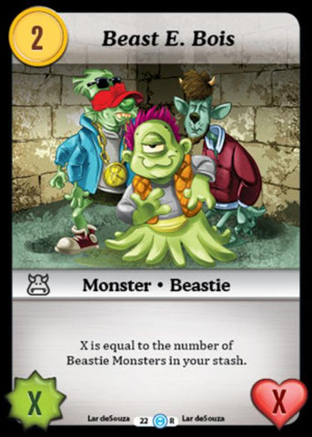 Munchkin CCG | Beast E. Bois - The Desolation of Blarg #22/125 | The Nerd Merchant