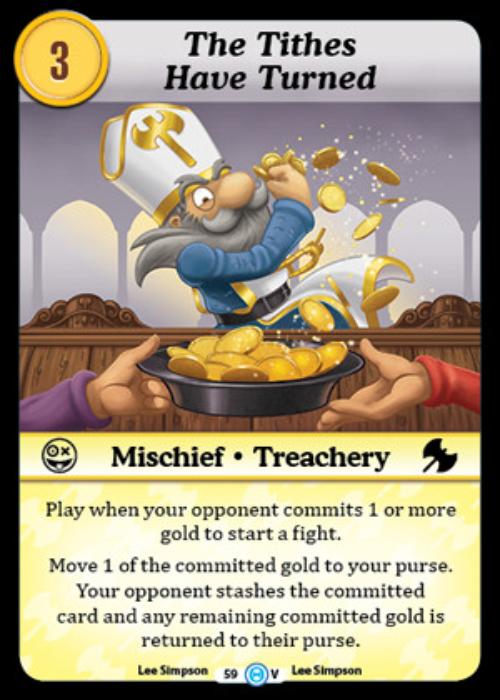 Munchkin CCG | The Tithes Have Turned - The Desolation of Blarg #59/125 | The Nerd Merchant