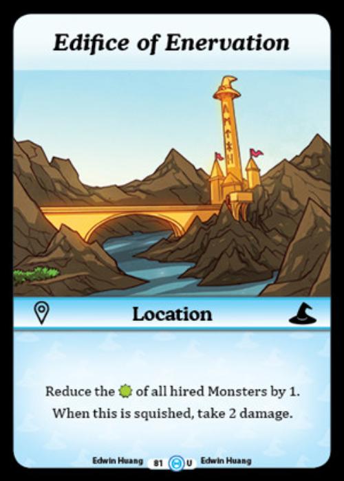 Munchkin CCG | Edifice of Enervation - The Desolation of Blarg #81/125 | The Nerd Merchant