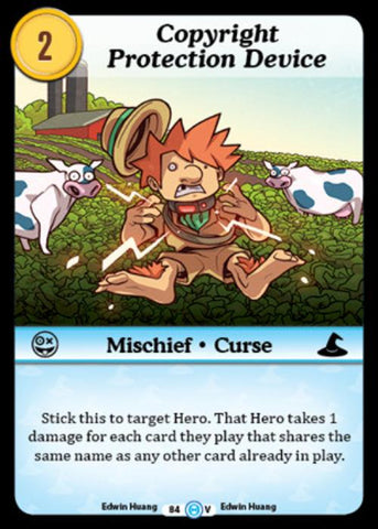 Munchkin CCG | Copyright Protection Device - The Desolation of Blarg #84/125 | The Nerd Merchant