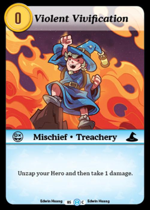 Munchkin CCG | Violent Vivification - The Desolation of Blarg #85/125 | The Nerd Merchant